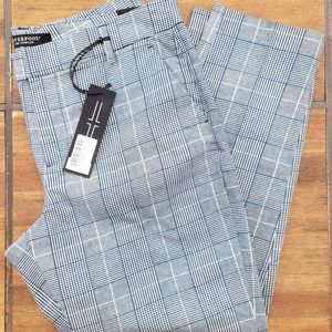 Liverpool Petit Plaid Women's Trouser NWT